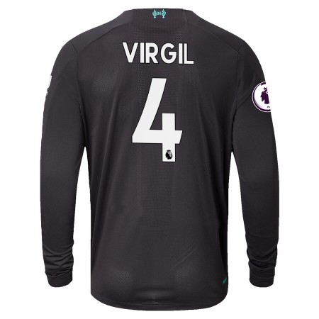 Billiga Fotbollströjor Liverpool Virgil Van Dijk 4 Tredje tröja 2019/20 Långärmad